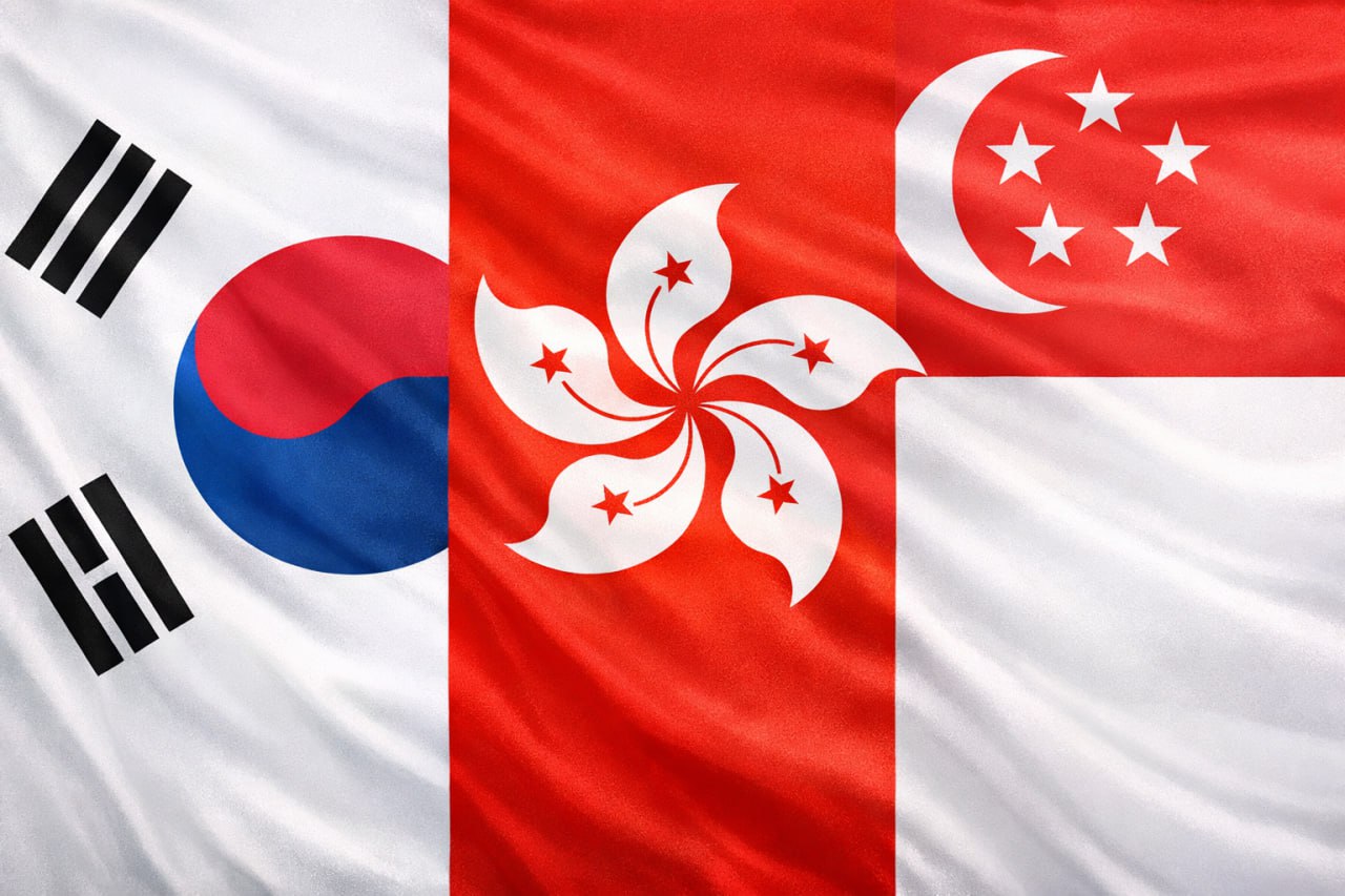 Facade of two sky scrapers